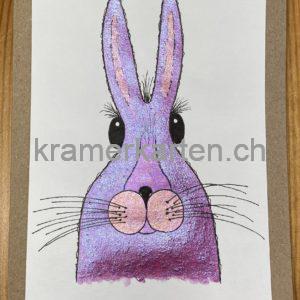 Herr Hase violett