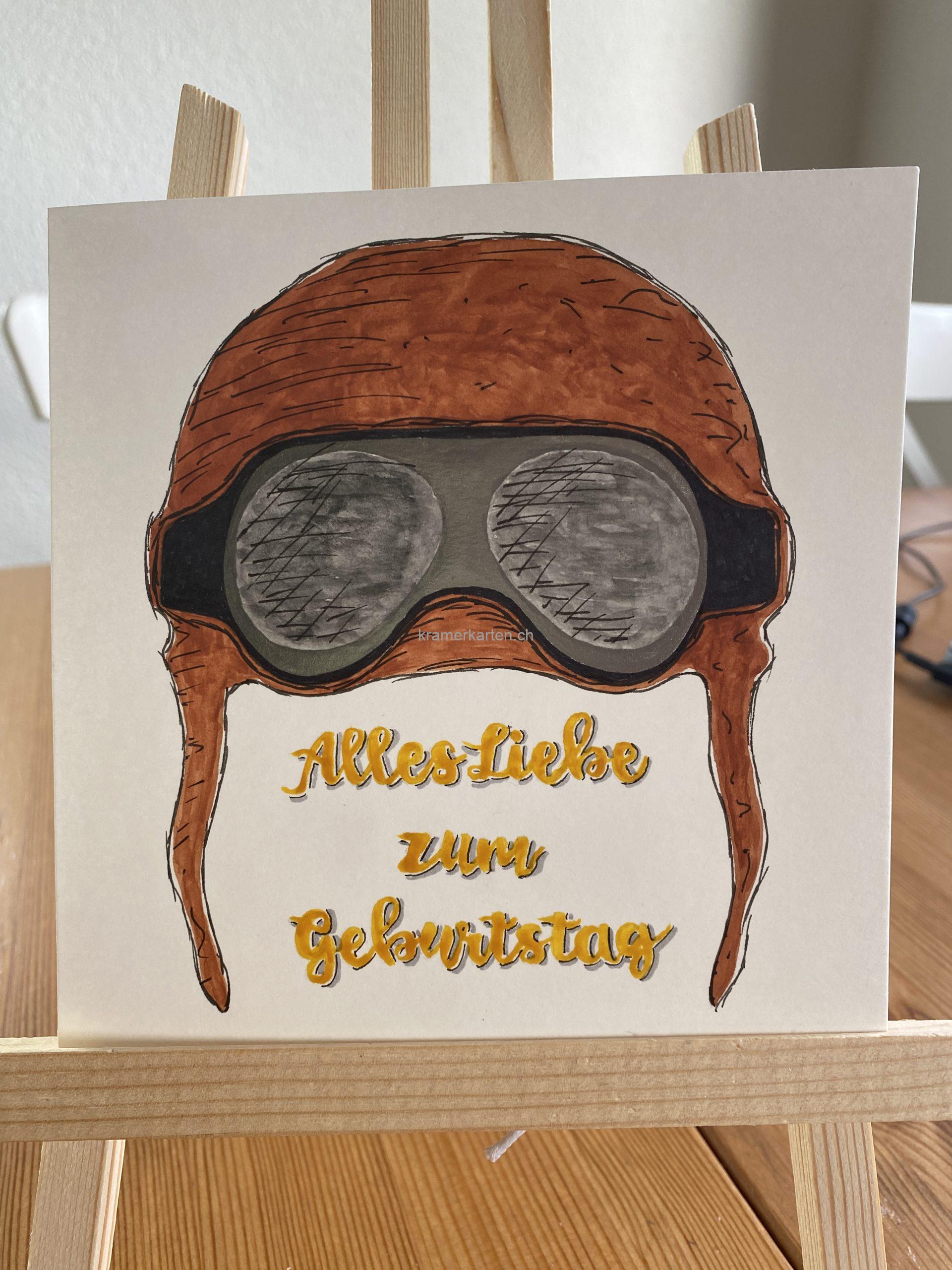 Happy Birthday Fliegerkappe