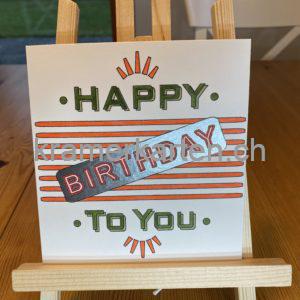 Happy Birthday to You "RETRO"