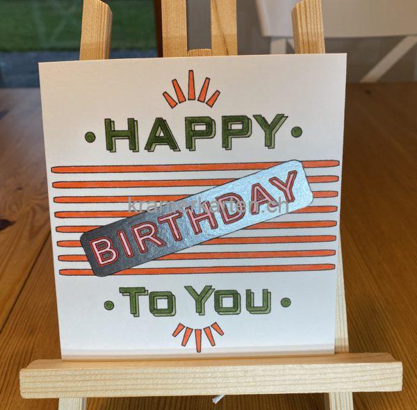 Happy Birthday to You "RETRO"