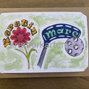 Personalisierte Karten